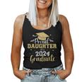 Proud Daughter Of A Class Of 2024 Graduate Senior Graduation Women Tank Top