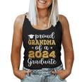 Proud Grandma Of A 2024 Graduate Class Of 2024 Graduation Women Tank Top