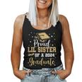 Proud Lil Sister Of A 2024 Graduate Class Of 24 Senior Grad Women Tank Top