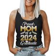 Proud Mom Of A Class 2024 Graduate Family College Senior Women Tank Top