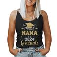 Proud Nana Of A Class Of 2024 Graduate Senior Graduation Women Tank Top