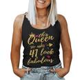 This Queen Makes 41 Look Fabulous 41St Birthday Women Women Tank Top