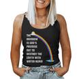 The Rainbow Is God's Promise Christians Religious Bible Women Tank Top