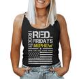 Red Friday Military Aunt Uncle Wear Red For My Nephew Women Tank Top