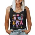 In My Retirement Era Retro Groovy Retired Teacher Women Women Tank Top