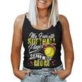 Retro My Favorite Softball Player Calls Me Mom Mother's Day Women Tank Top