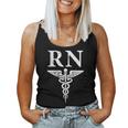 Rn Registered Nurse Caduceus Medical Symbol Women Tank Top