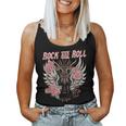 Rock And Roll Guitar Vintage Rock Music Women Tank Top