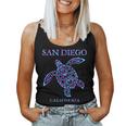 San Diego California Sea Turtle Boys Girls Toddler Women Tank Top