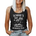 Schools Out Forever Retirement 2024 Retired Teacher Women Tank Top