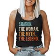 Sharon The Woman The Myth The Legend First Name Sharon Women Tank Top