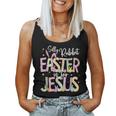 Silly Rabbit Easter Is For Jesus Christian Faith Easter Day Women Tank Top