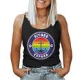 Sitges Spain Beach Retro Sailing Holiday Surfer Lgbt Souvenir Women Tank Top