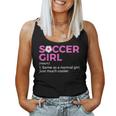 Soccer Girl Definition Women Tank Top