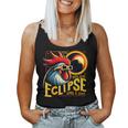 Solar Eclipse April 04 2024 Chicken Total Solar Eclipse 2024 Women Tank Top