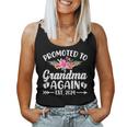 Soon To Be Grandma Promoted To Grandma Again Est 2024 Women Tank Top