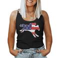 Splechase Horse Racing Men's Splechase Flag Women Tank Top