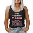 Stolze Mamaon Einer Fantastischen Sohn Slogan Tank Top Frauen