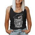 Straight Outta The Trash Cool Trash Panda Women Tank Top