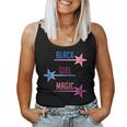 Summer Fashion Casual Girl Top Black Girl Magic Wand Women Tank Top