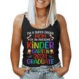 Super Proud Mom Of Awesome Kindergarten 2024 Graduate Women Tank Top