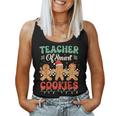 Teacher Of Smart Cookies Christmas Gingerbread Man Women Tank Top