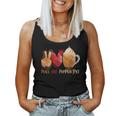 Thanksgiving Fall Peace Love Pumpkin Spice Women Tank Top