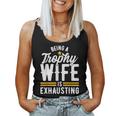 Trophy Wife Wedding Anniversary Women Tank Top