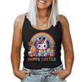 Unicorn Rainbow Happy Easter Easter Day Women Tank Top