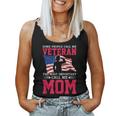 Veteran Mom Usa Veterans Day Us Army Veteran Mother's Day Women Tank Top