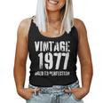 Vintage 1977 Birthday Retro Style Women Tank Top