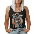 Vintage 1984 40 Años Cumpleaños Regalo Made In 1984 Camiseta sin mangas para mujer