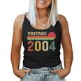 Vintage 2004 20 Year Old 20Th Birthday For Women Women Tank Top