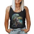 Vintage Wolf Wolf Lovers For Boys And Girls Women Tank Top