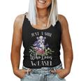 Weasel Lover Just A Girl Who Loves Weasel Women Tank Top