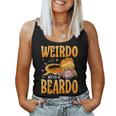 Weirdo With A Beardo Bearded Dragon Beardie Women Tank Top