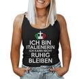 Women's Italian Italian Italian Tank Top Frauen