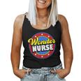 Wonder Nurse Super Woman Power Superhero Birthday Women Tank Top