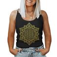 Yoga Blume Des Lebens Buddhistische Meditation Mandala Tank Top Frauen