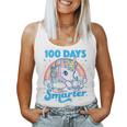 100 Days Smarter Unicorn Girls Teacher 100Th Day Of School Women Tank Top