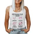 Annonce Grossesse Idée Cadeau Bientôt Futur Papa Maman 2025 Raglan Tank Top Frauen