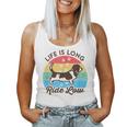 Basset Mama Papa Lustig Retrointage Niedlich Basset Hund Tank Top Frauen