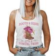 Boots And Bling Its A Cowgirl Thing Rodeo Love Country Girls Women Tank Top