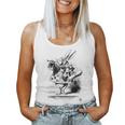 Bunny Party Costume Alice In Wonderland Rabbit Blue Tank Top Frauen