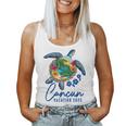 Cancun Sea Turtle Mexico Family Vacation 2023 Group Women Tank Top