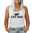 Cat Dad Cat Cute Cat Fathers Day Women Tank Top