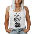 Cat And Dog Mom Dogs Lover Cats Mother Mommy Mama Mother's Women Tank Top