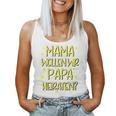 Children's Marriage Proposal Mama Want Wir Den Papa Heiraten Tank Top Frauen