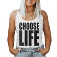 Choose Life Vintage 80S Choose Life Vintage 80S Women Tank Top