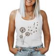 Dachshund Weiner Dog Dandelion Flower Weenie Mama Women Women Tank Top